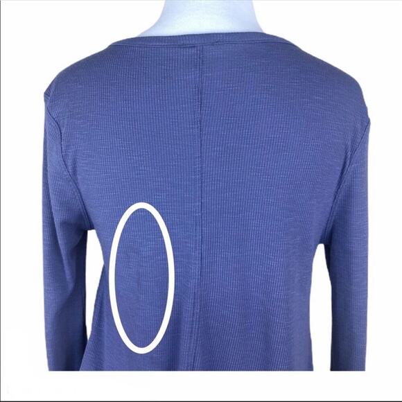 Free People Rock the Boat V neck Top in Purple - Picture 11 of 12